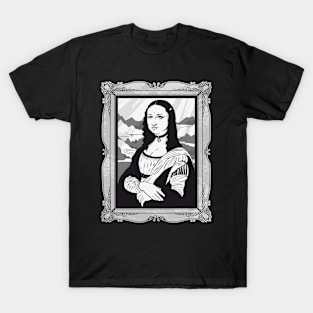 Gothic Monalisa T-Shirt